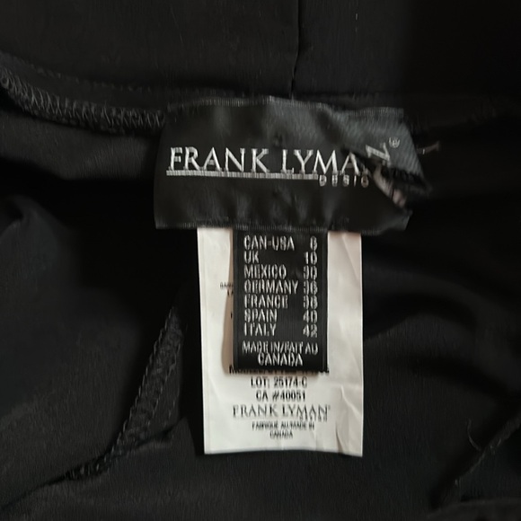Frank Lyman Black Palazzo Pant- Size 8 - Picture 3 of 4